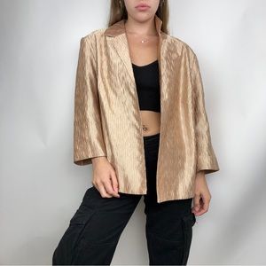SATIN GOLD JACKET